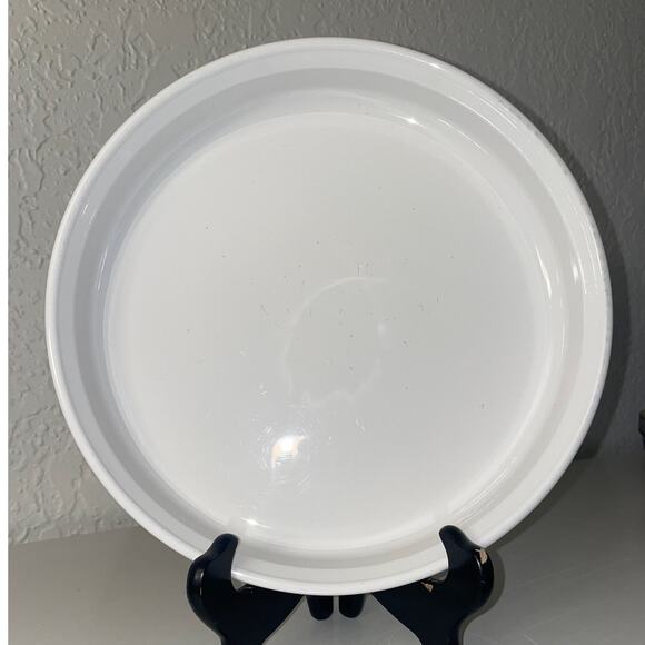 Corning Ware F-3-B 24cm French White Round Baking/Quiche Dish 10” Fluted - Picture 1 of 4
